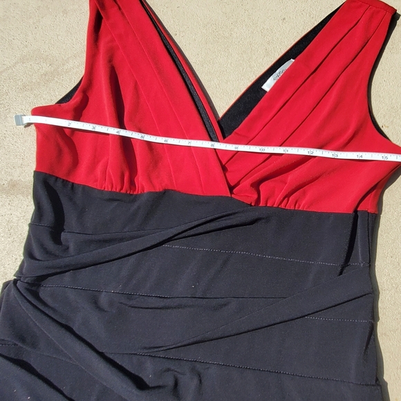 Sweet Storm bodycon style black and red dress size Large - Picture 4 of 9
